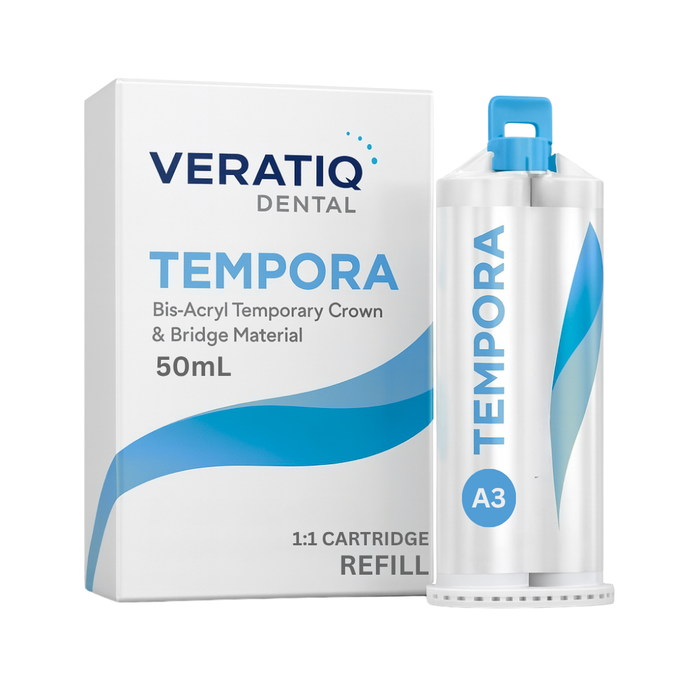 Tempora Bis-Acryl Temporary Crown & Bridge Material - 1:1 Cartridge of 50 mL